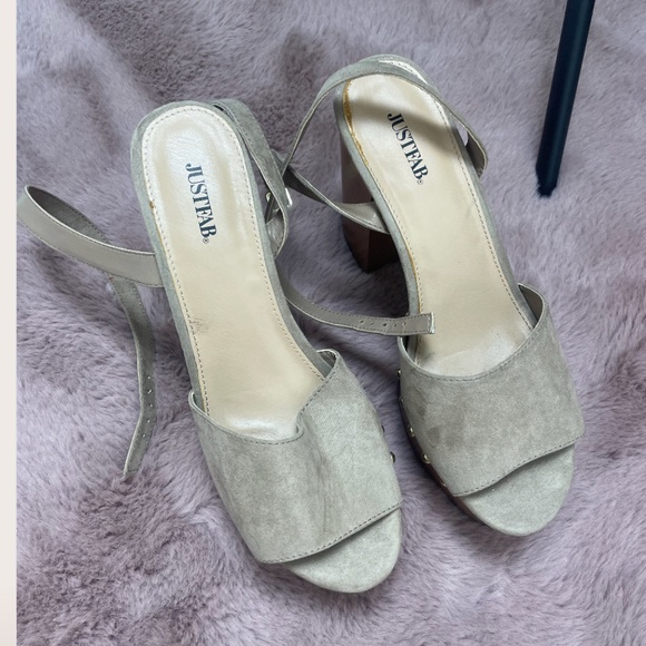 Wooden Block Boho Modern Classy Chic Glam Wood Hipster Elegant Strap Hip Heels - Picture 2 of 8